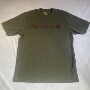CARHARTT Mens Large Logo Short Sleeve T-shirt